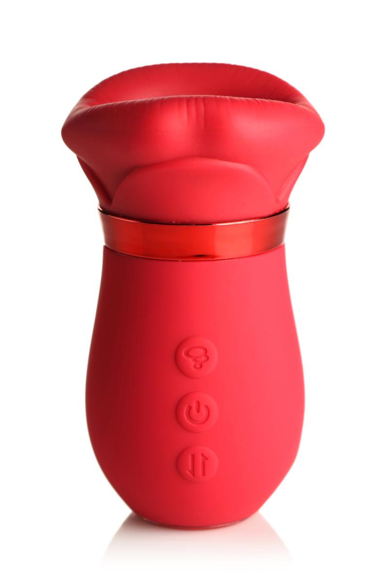 LICKGASM - Kiss Me More Clitoral Stimulator Suction, Vibration & Kissing