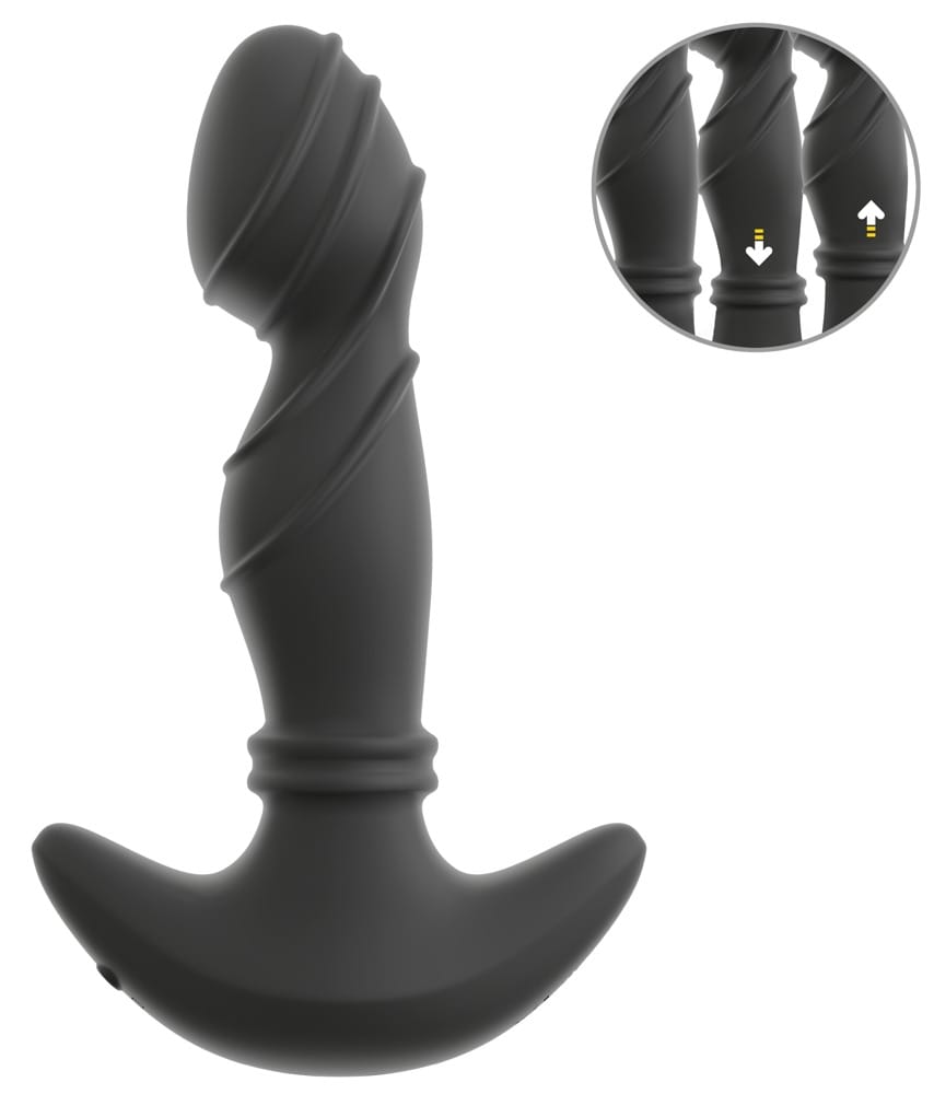 Vibrating Prostate Plug with Moving Rings