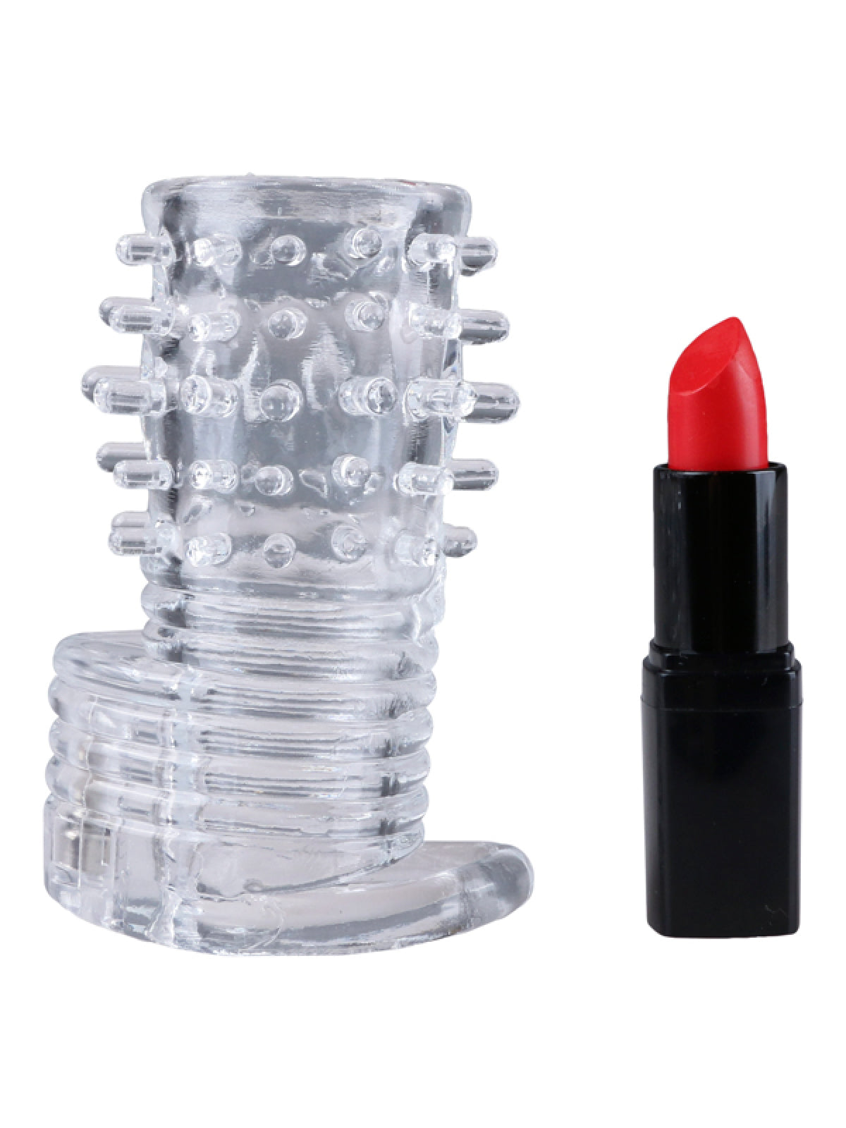 Clear Sensations Vibrating Textured Erection Sleeve