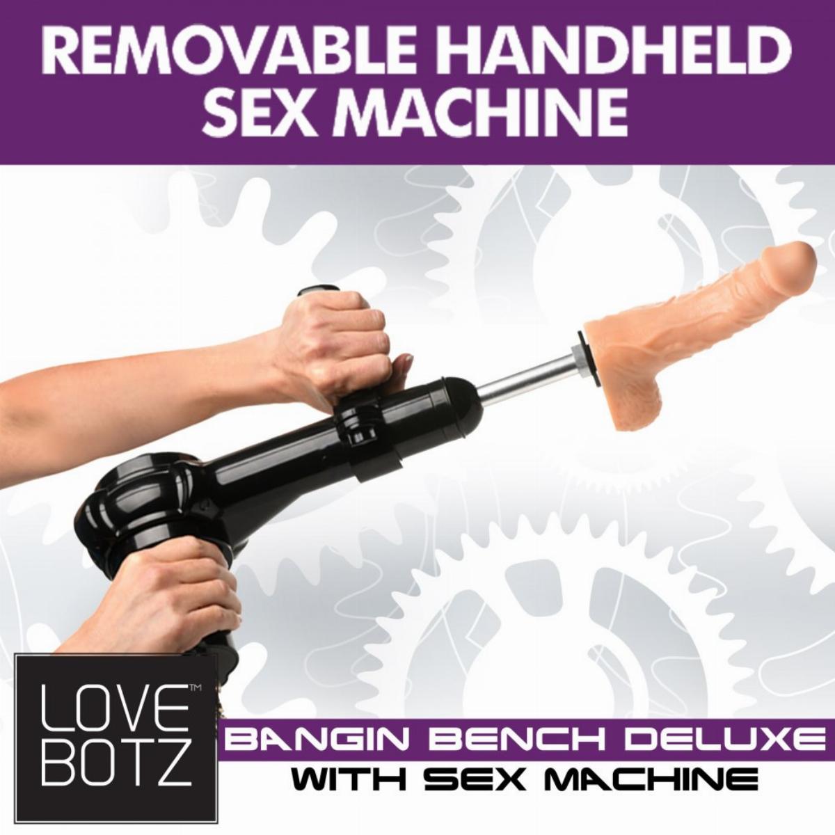 Deluxe Bangin' Bench with Multispeed Sex Machine