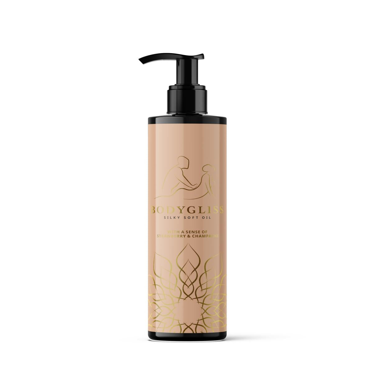 BodyGliss - Massage Oil And Lubricant in 1 Strawberry & Champagne - 150 ml