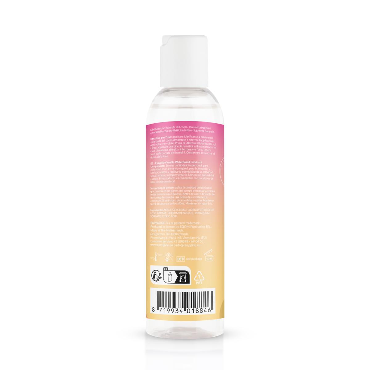 EasyGlide Vanilla Water-Based Lubricant - 150 ml