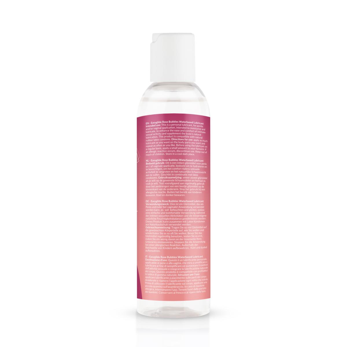 EasyGlide Rosé Bubbles Water-Based Lubricant - 150 ml