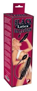 Black Latex Balloon