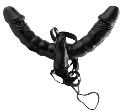 Double Delight Strap-On-Vibrator