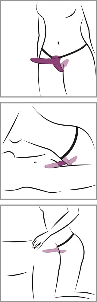 Strap-on »Vibrating Strap on Duo«