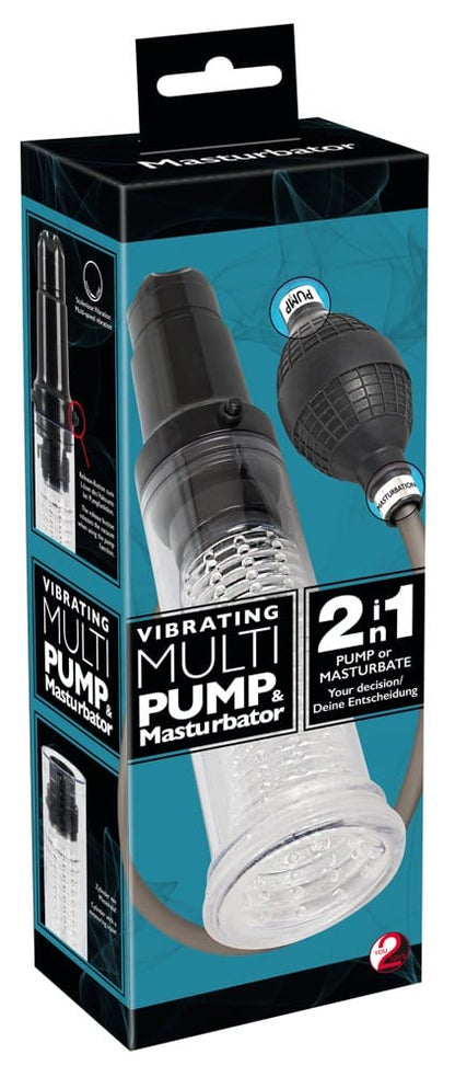 Vibrating Multi Pump &amp; Masturbator