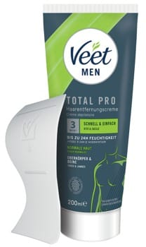 Veet Men TOTAL PRO Hair Removal Cream