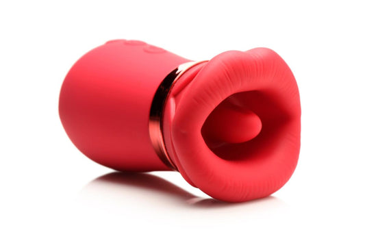LICKGASM - Kiss Me More Clitoral Stimulator Suction, Vibration & Kissing