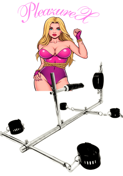 Dildo meubel rvs zwart