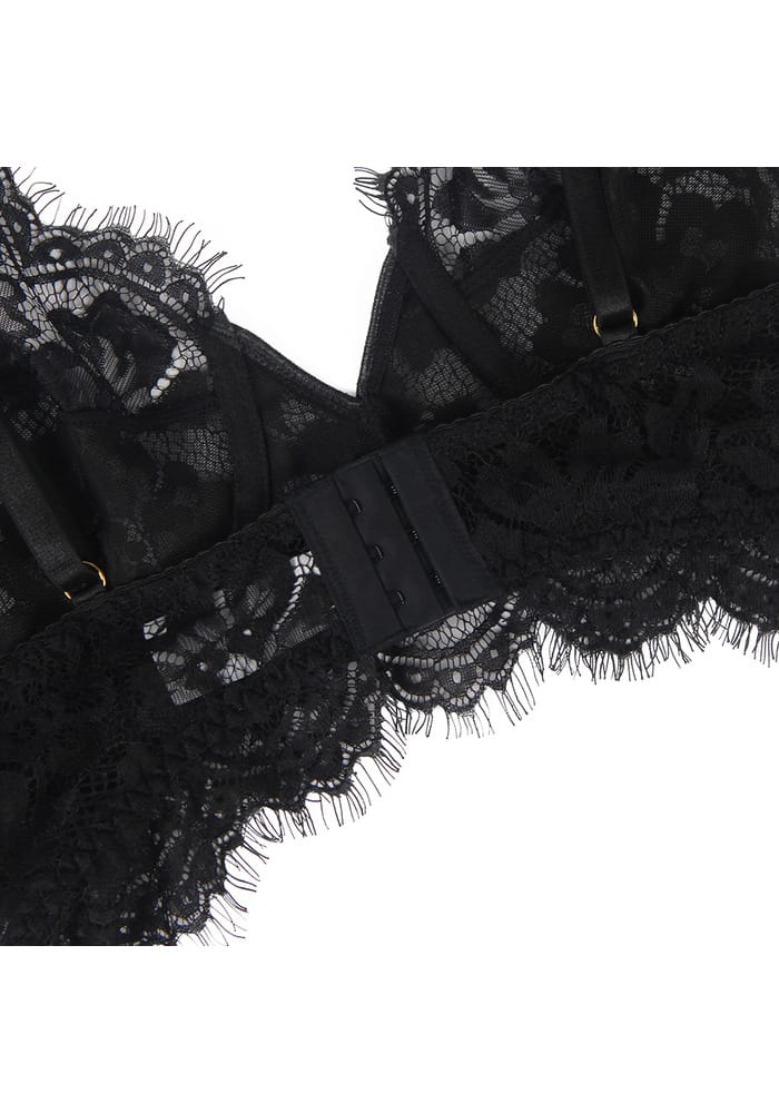 PleazureX kanten lingerie set met kousenband