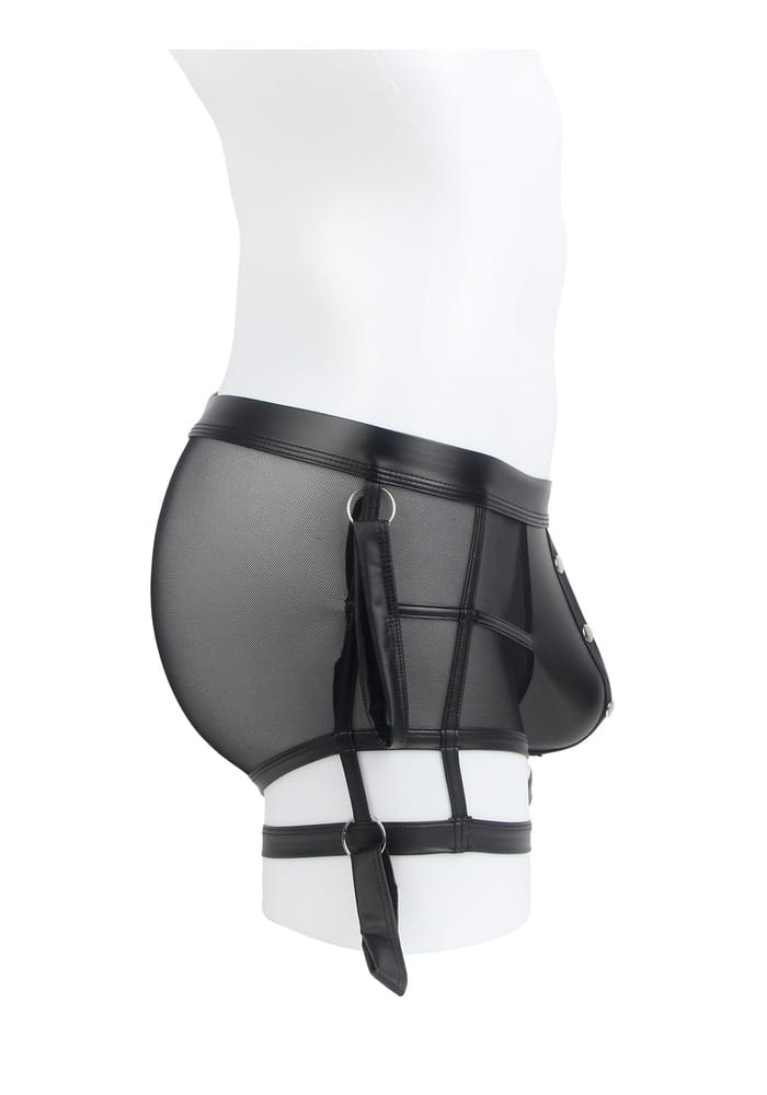 PleazureX leren boxer met boeien