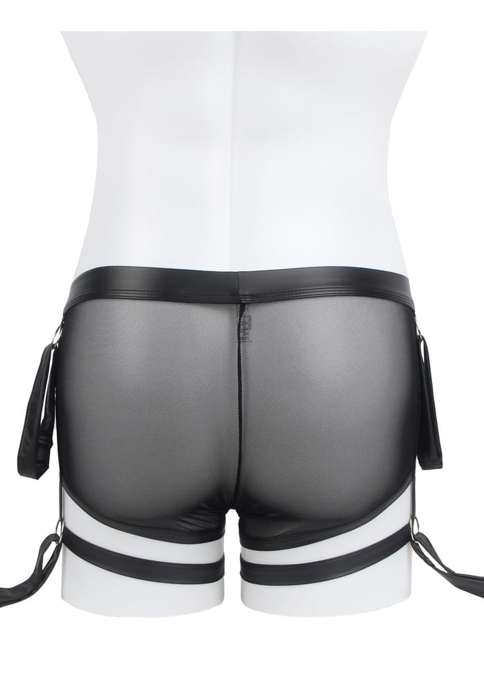 PleazureX leren boxer met boeien