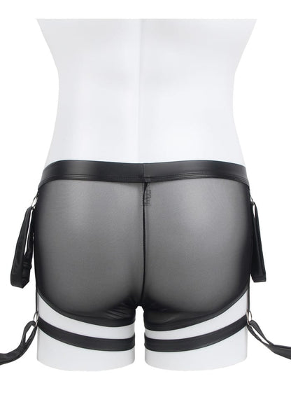 PleazureX leren boxer met boeien