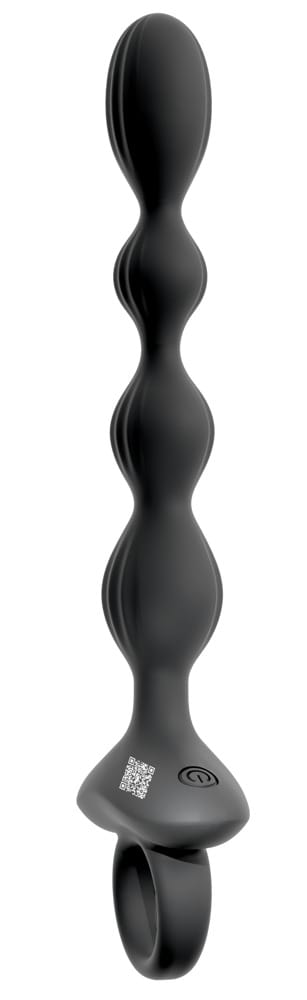 Flexible Anal Beads with Jumping Vibrations