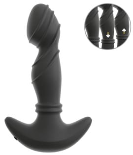 Vibrating Prostate Plug with Moving Rings