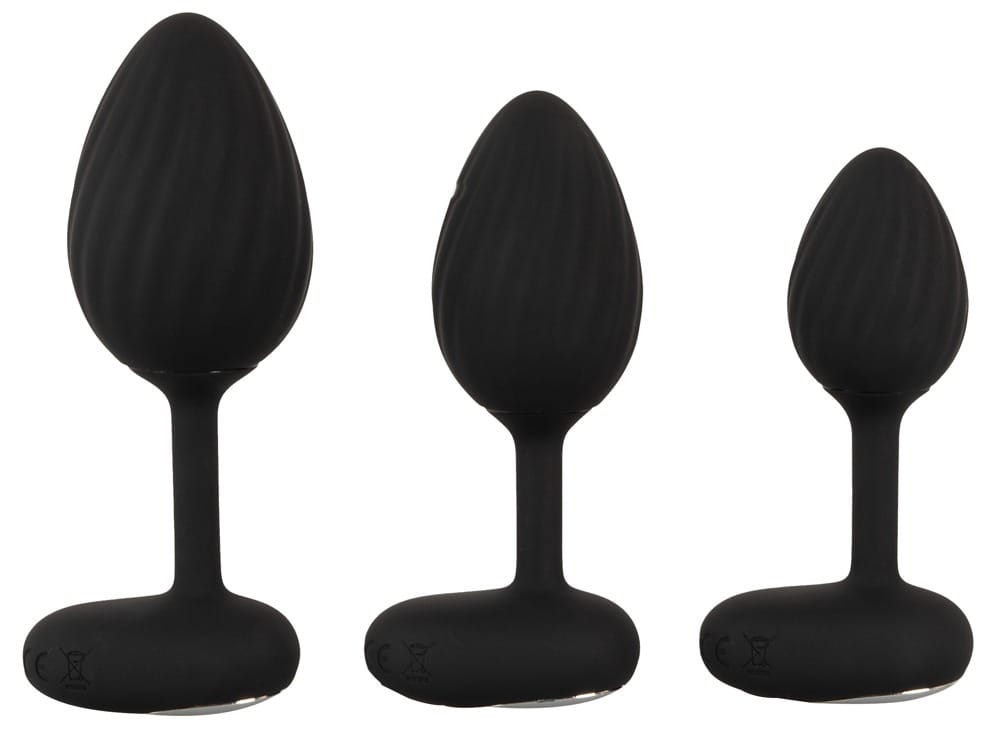 RC Butt Plug Set with Vibration