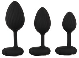 RC Butt Plug Set with Vibration