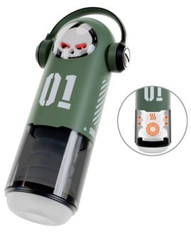SKULL Masturbator with 3 Functions