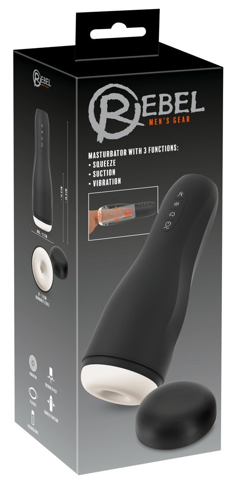 Masturbator with 3 Functions
