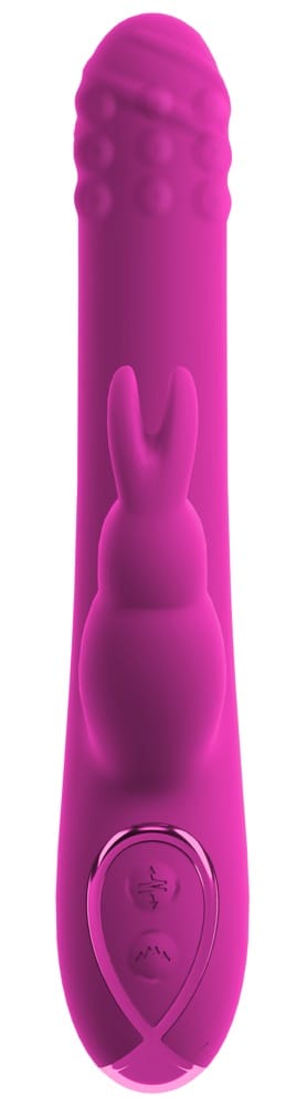 Rabbit Vibrator with Rotation and Thrust Function