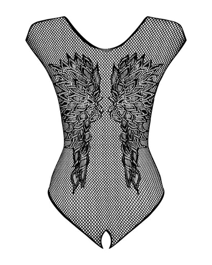 Net Body With Open Crotch