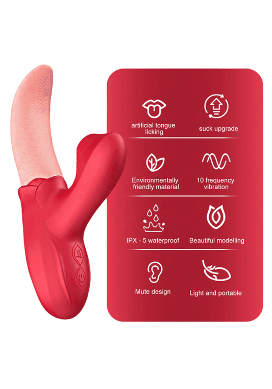 Beffende Clitoris Luchtdruk Vibrator