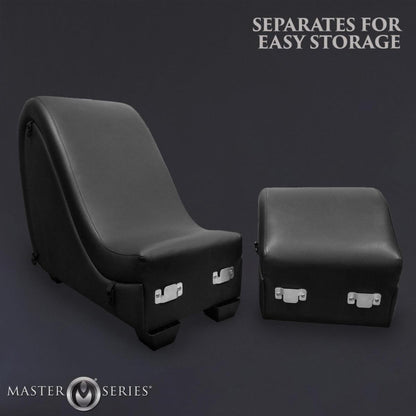Kinky Sex Lounge with Cushions - Black